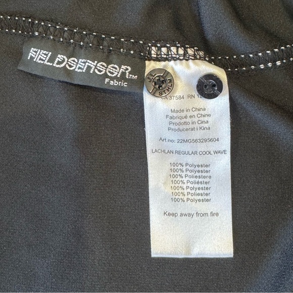 Black & White J. Lindeberg Performance Polo - Large - Picture 5 of 8